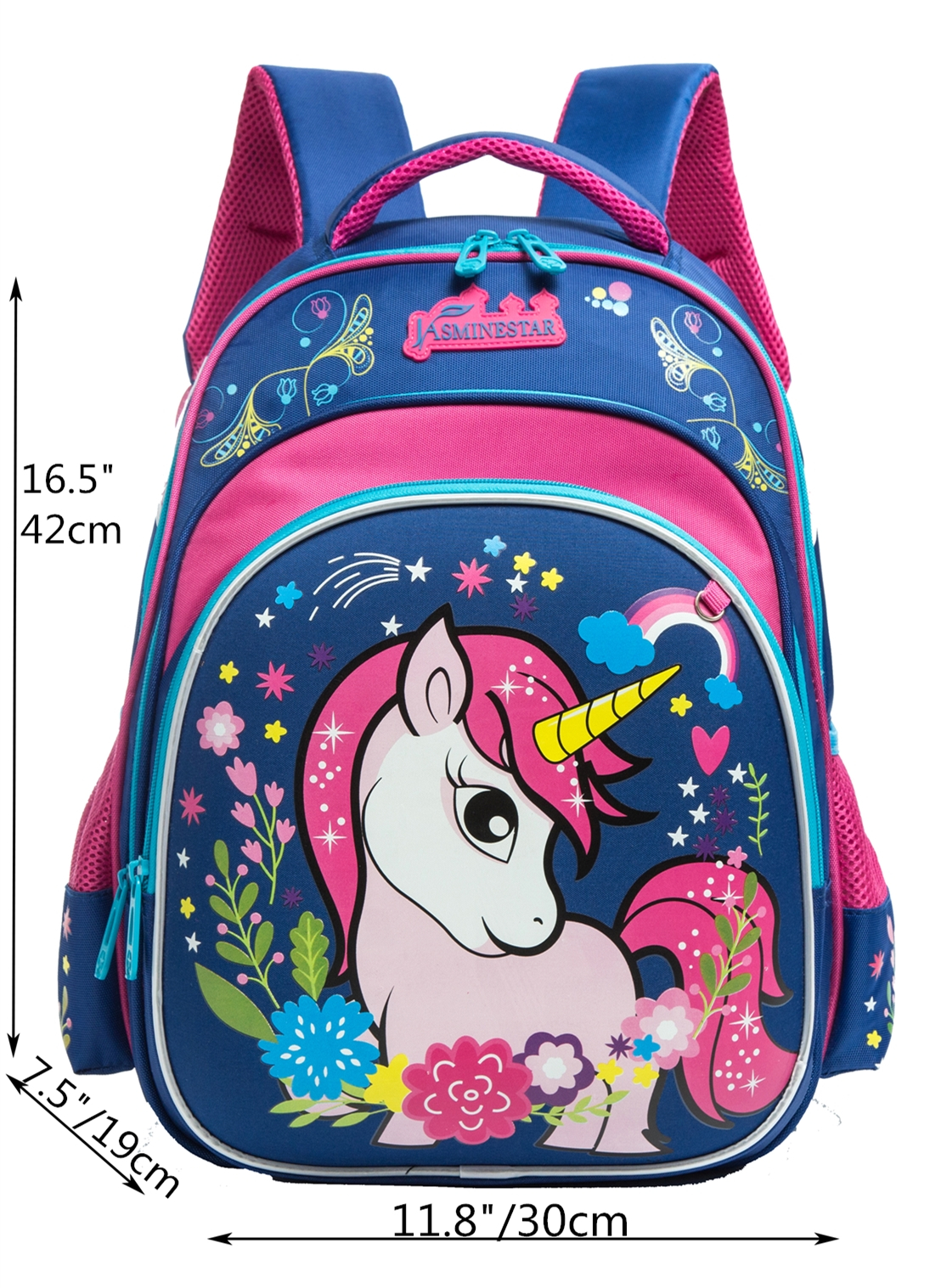 Unicorn backpack for Girls Hard Shell Backpack for Elementary School Students