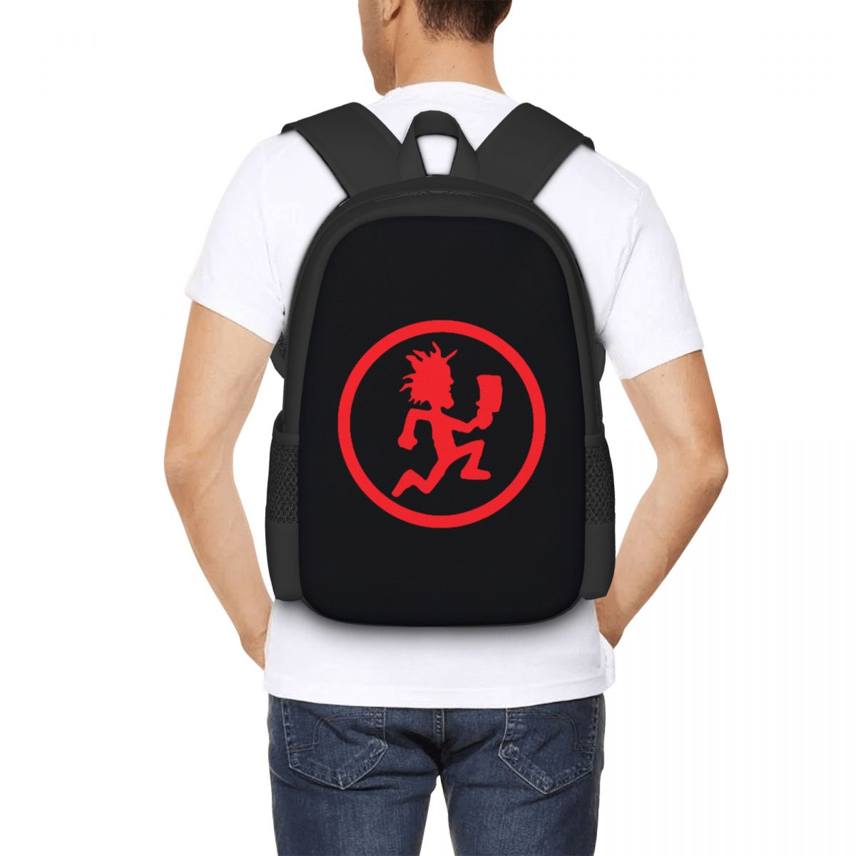 Hatchetman ICP Simple Stylish Student Schoolbag Waterproof Large Capacity Casual Backpack Travel Laptop Rucksack