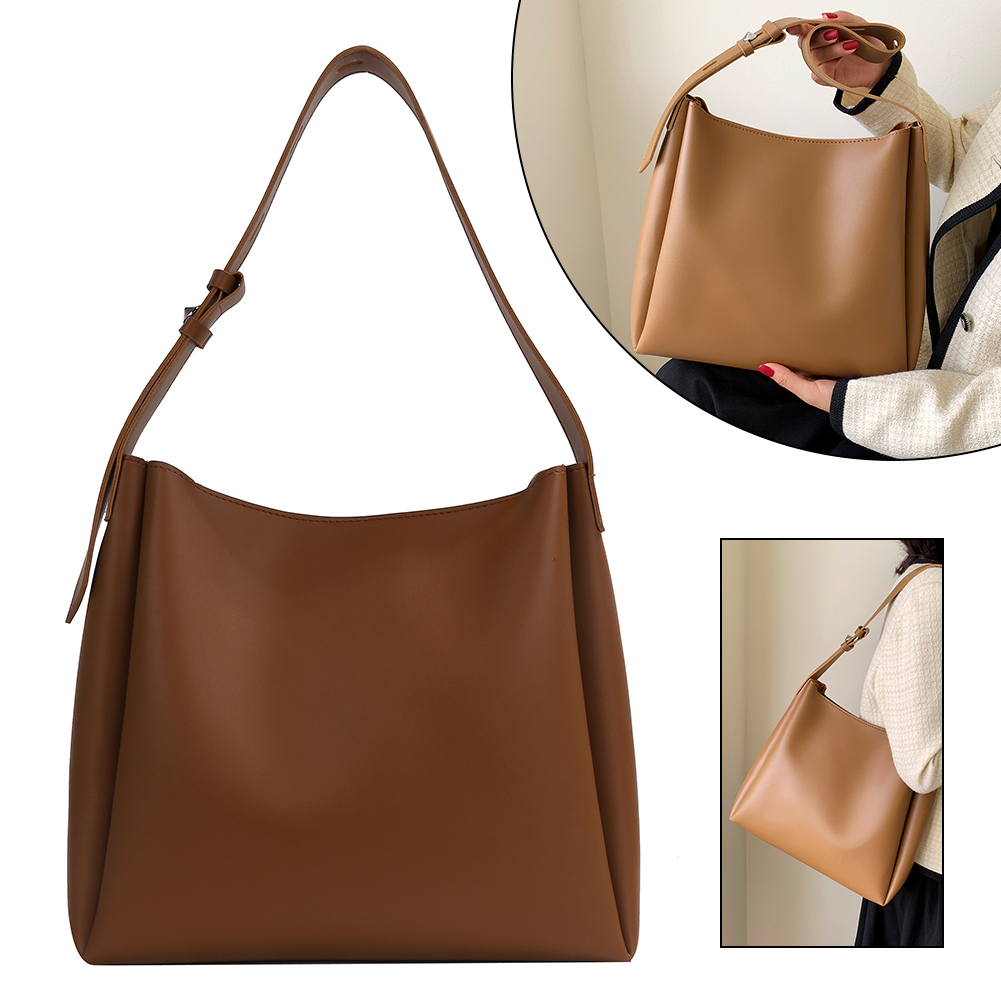 Women Leather Tote Bag Fashion PU Handbag Purses Large Capacity Shoulder Bag and Purse Set Vintage Tote Handbag Fall Winter Bag