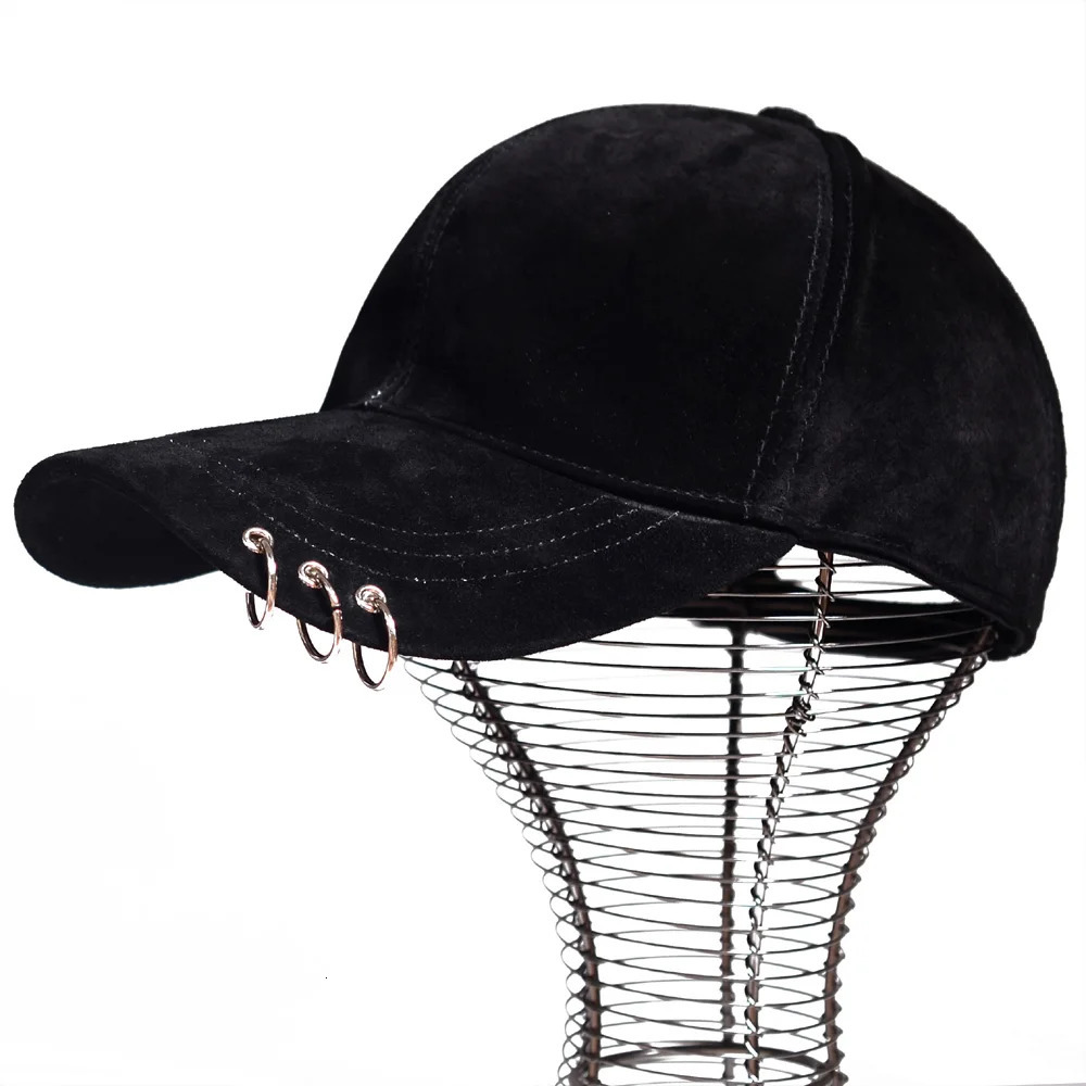 Mens winter hat mens cashmere sheepskin decorative binding Korean Y2k baseball cap casual black glasses 241107