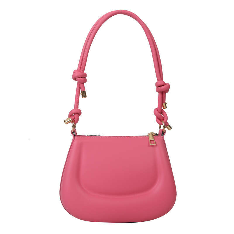 Crossbody 2024 New PU Fashion Solid Color Temperament Underarm Stylish Single Shoulder Versatile Women's Bag