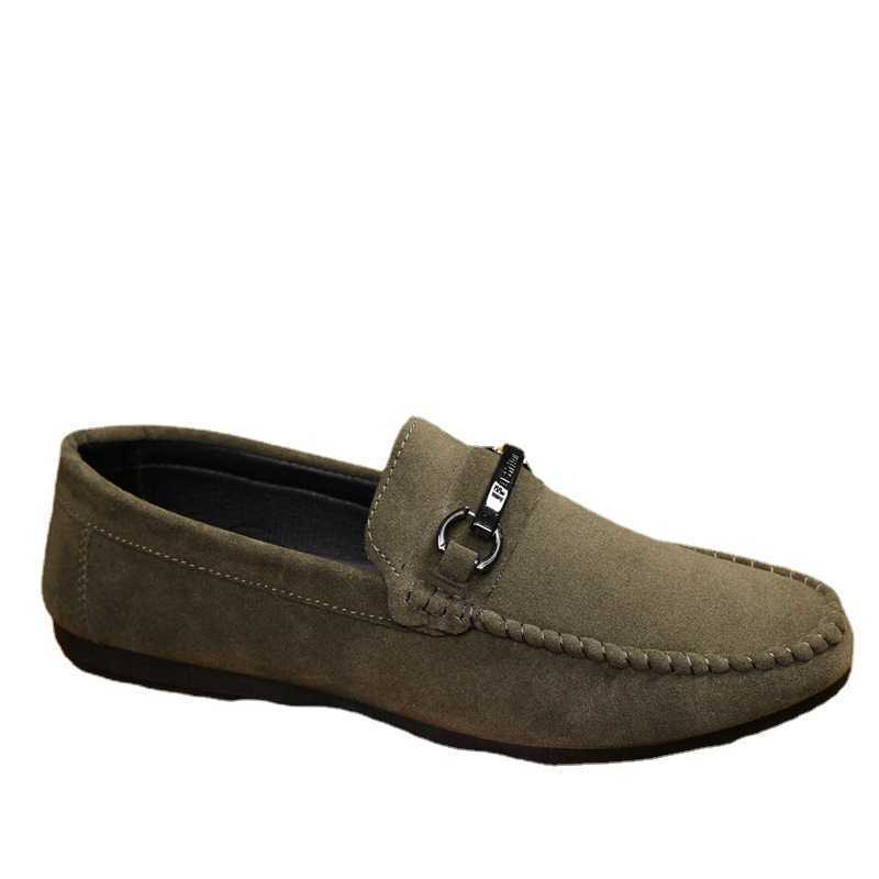 CMM Lightweight Mens Shoes Mens Loafer Dou Shoes Mens Driving Formal Attire Wedding Groom Trendy Thick Soled Work Slip Resistant