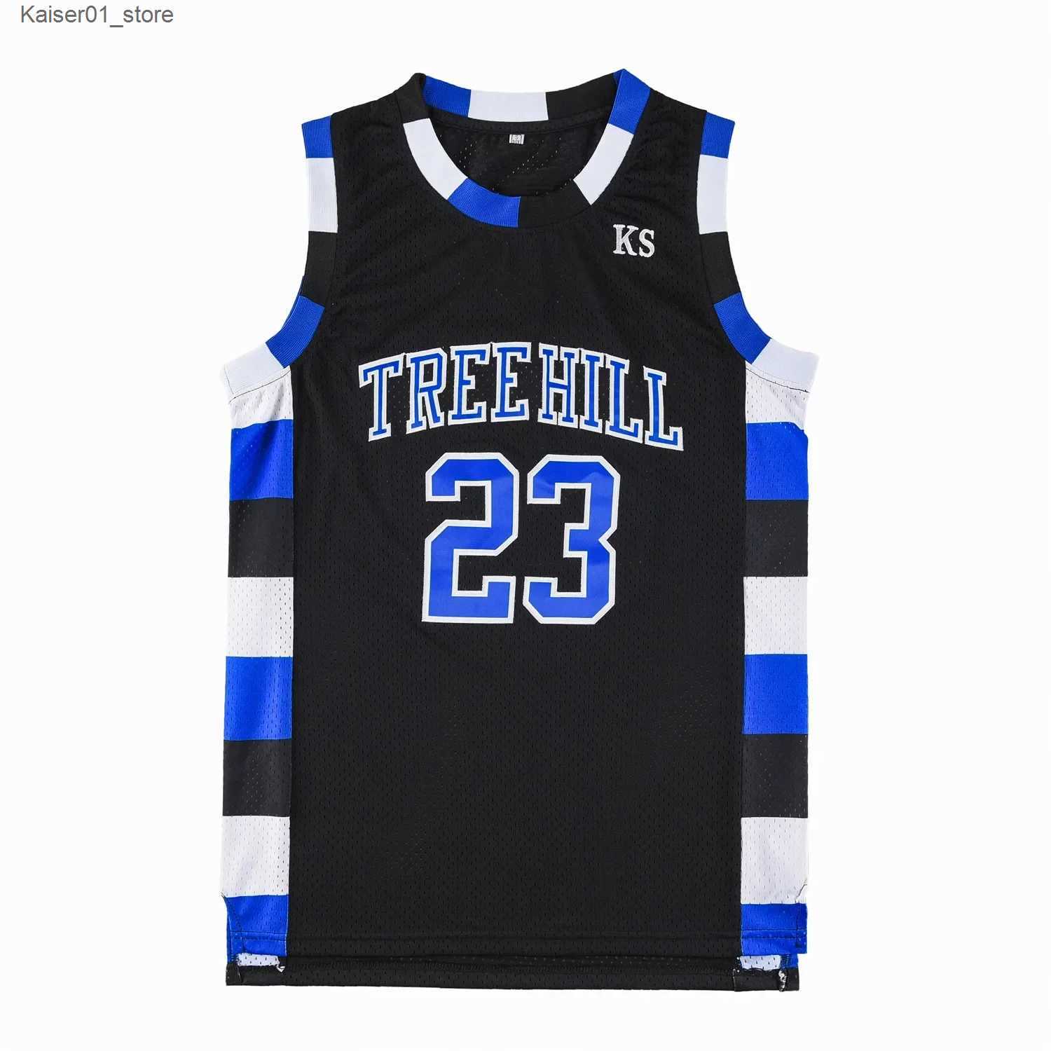 Basketball Jerseys One Tree Hill Nathan Scott 23#3# Ravens Basketball Jersey Stitched Sport Movie Jersey maillot L240910