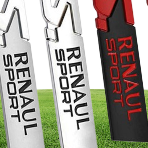 Car Sticker Emblem Decal for Renault RS Sport Clio Scenic laguna Logan Megane Koleos Sandero Safrane Vel Satis Arkana Talisman2799687