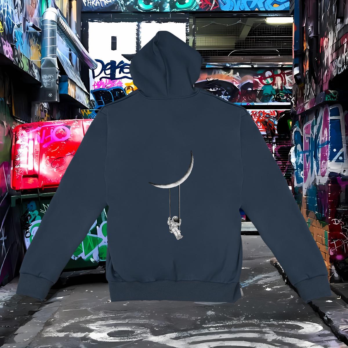 Factory Direct Hoodie Hooded Collar Popular Men Hoodie DIY Logo Oversized Tops Hoodie Street Wear Velvet Thick