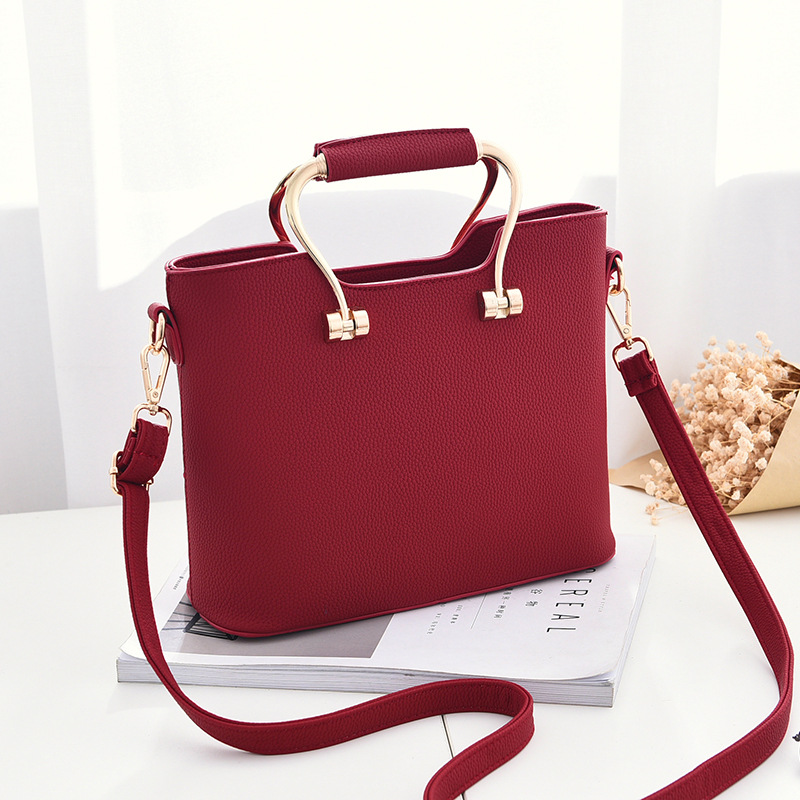2018 Fashion Women Totes Handbag Party Purse Ladies Messenger Crossbody Shoulder Bags PU Small Girls Top-handle Bag Free Ship