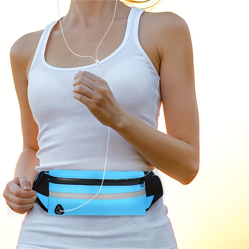 PT065,Sports for Men Women Outdoor Waist Belt Phone Gym Bag waterproof Elastic Waistband Running Accessories