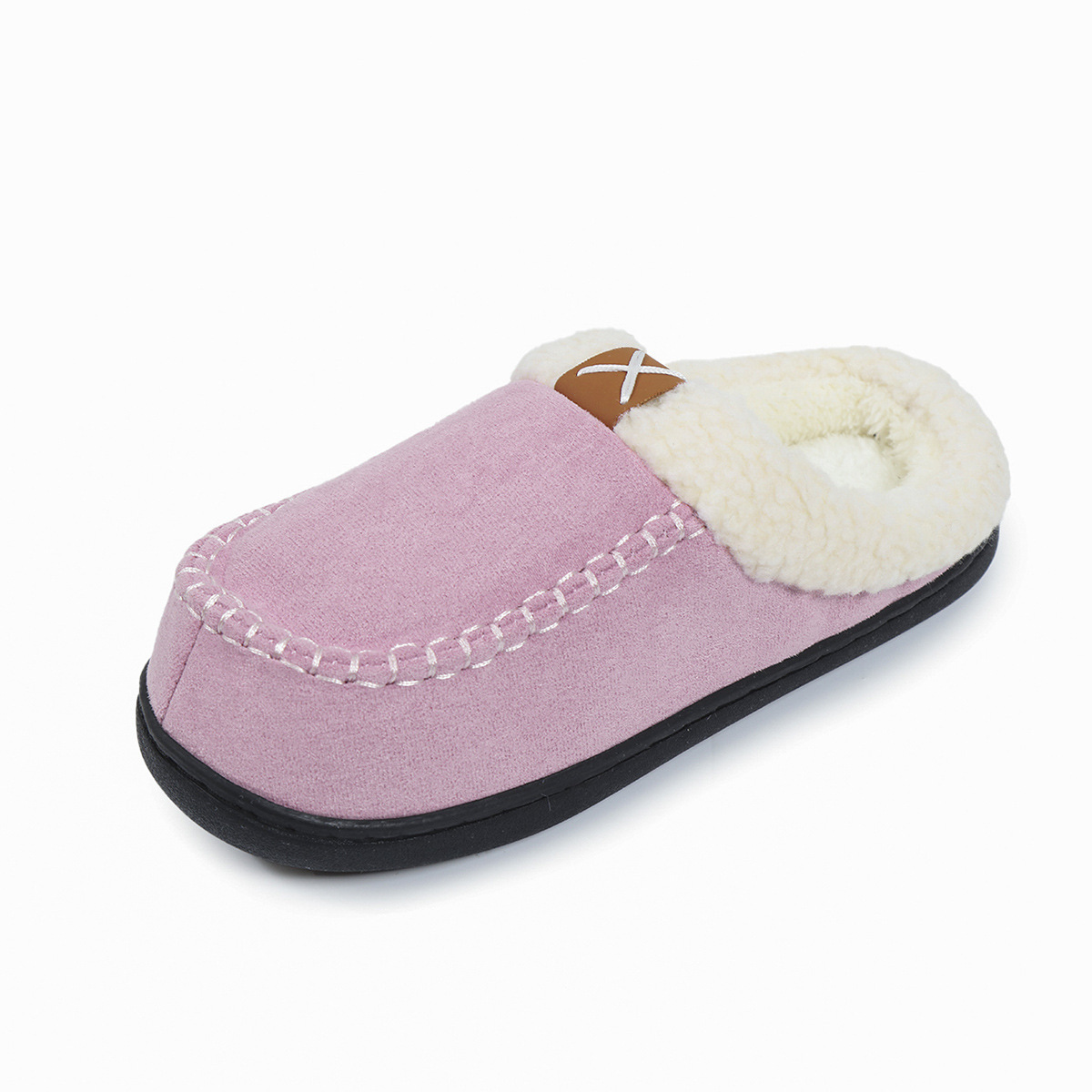 Men's and Women's Home Velvet Thick Cotton Slippers.