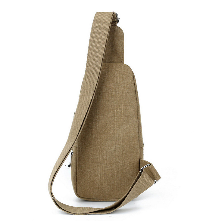 NEW Chest Pack Travel By Walking Military Messenger Bag Canvas Bag For Men Chest Sling Pack One Single Shoulder Man