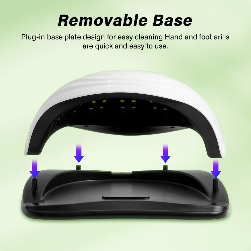 380W Professional UV LED Nail Dryer Lamp for Nails Gel Polish Dryer UV Light Nail Art Accessories Fast Curing Gel Toe Nails 241106