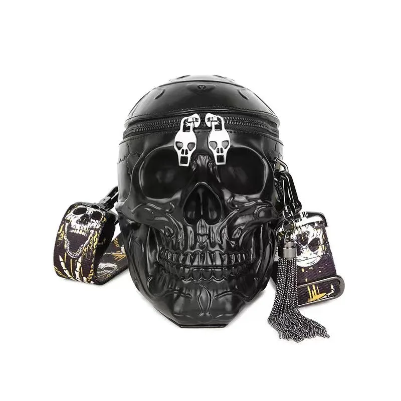 Women Bag Funny Skeleton Head Purses and Handbags for Women Single Package Fashion Designer Satchel Package Skull Bags