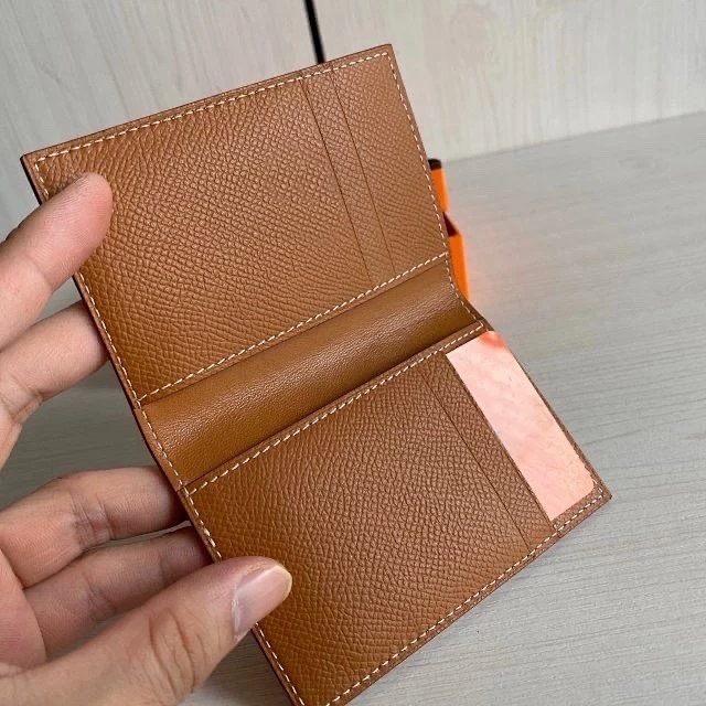 Customized Letters Genuine Leather Bank Credit Card Holder for Woman Men Leather High Quality Protective Card