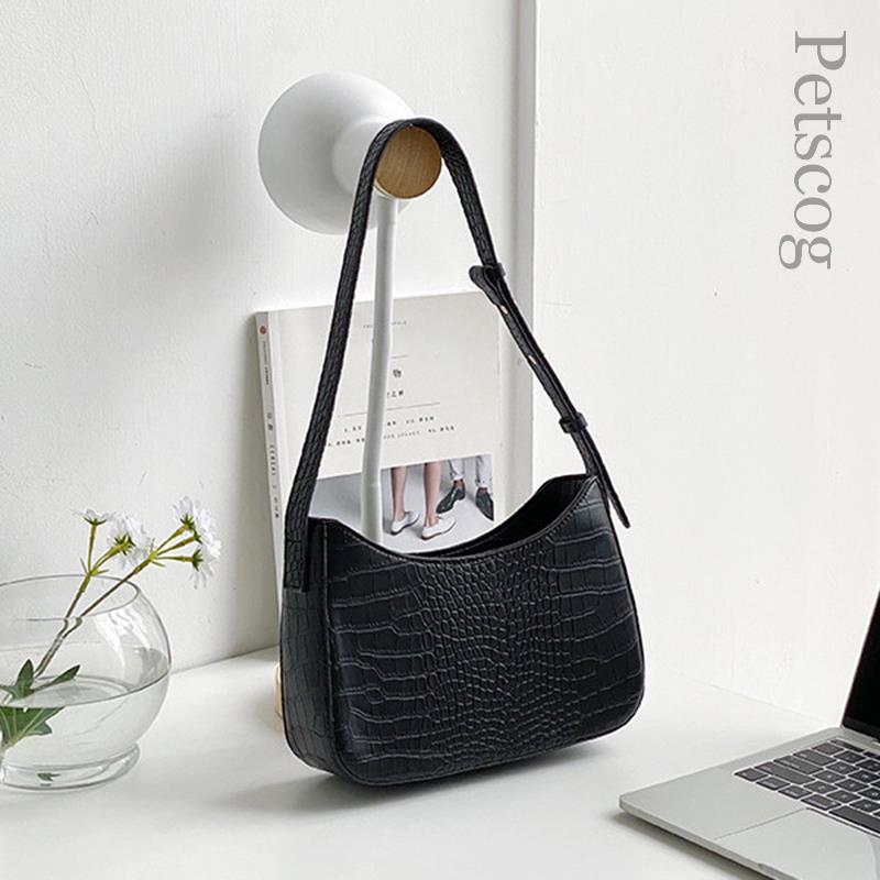 Bags For Women 2022 Fashion Pu Leather Zipper Underarm Bag Ladies Simple Design Casual Travel Handbag Bolsas