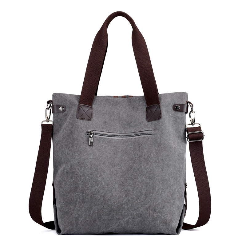 SOUTH GOOSE Fashion Canvas Bag Large Capacity Women's Canvas Handbag Ladies Casual Shoulder Bags Vintage Crossbody Messenger Bag