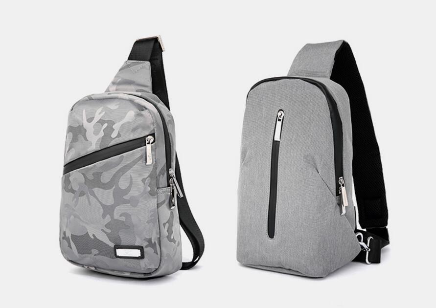 Youth Chest bag male tide brand backpack camouflage small messenger bag men's fashion tide canvas 2020 new shoulder bag