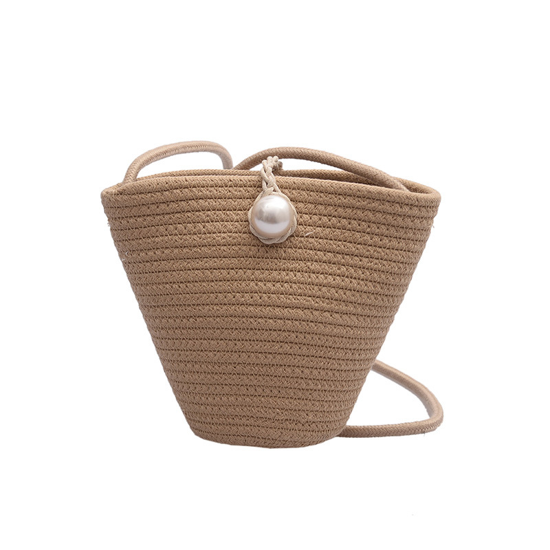 2021 Summer straw bag cross bag Korean Single Shoulder Messenger Bag