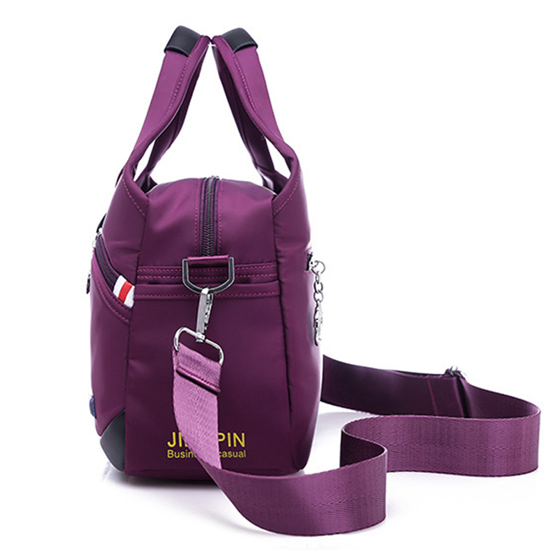 Summer New Fashion Casual Pure Single Shoulder Bag Large Capacity Canvas Bag Lady's Slanting Bag