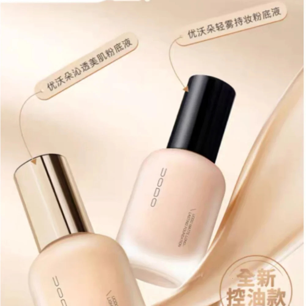 UODO Makeup foundation make-up 30ml Long acting concealer Matte Waterproof Korean Cosmetics 241107
