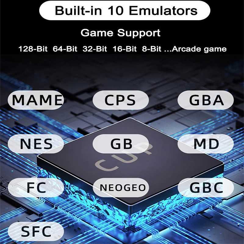 X20 GameBoy portable retro handheld game console mini 4.3-inch high-definition IPS Sn 2500 game with 8GB storage card Y241107