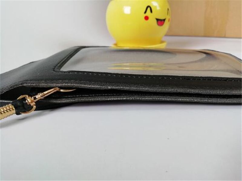 Touch Screen PU Leather Mobile Phone Women Transparent Coin Purse Pocket Bag Outdoor Arm Shoulder Female Brand Smart Phone Bag