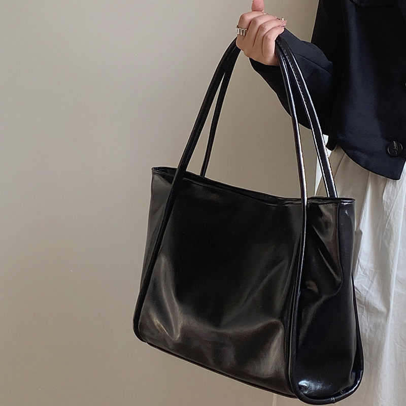 Large Capacity One Shoulder Handbag Versatile Underarm Bag New Tote Bag