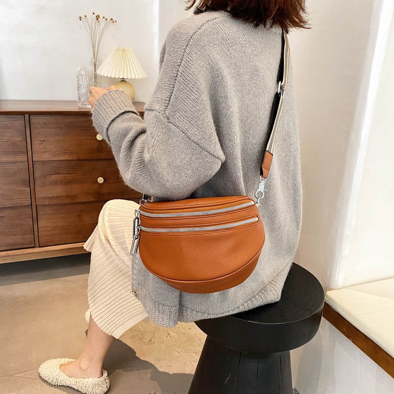 Women Vintage Crossbody Shoulder Bags PU Leather Fashion Luxury Designer Branded Lady Trend Handbags Purse Sac De Luxe Femme