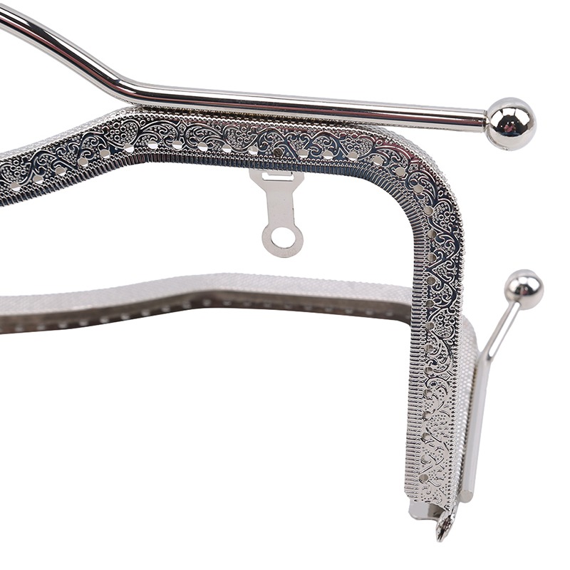 Coin Purse Clasp Lock Lips Shape Metal Frame For Purse Handle Clutch Bag Handbag Accessories Making Metal Clasp Bags Hardware