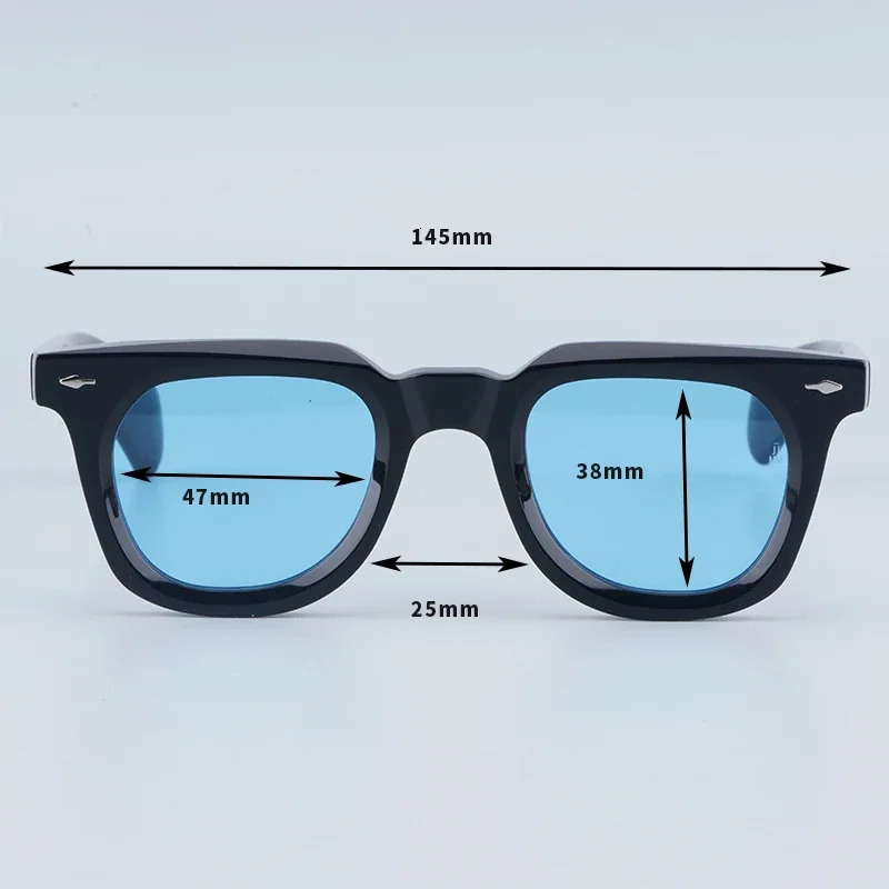 Vendome Fashion Original High Quality Acetate Sunglasses for Men Yellow Tortoise Glasses for Women Outdoor Driving Glasses 241106