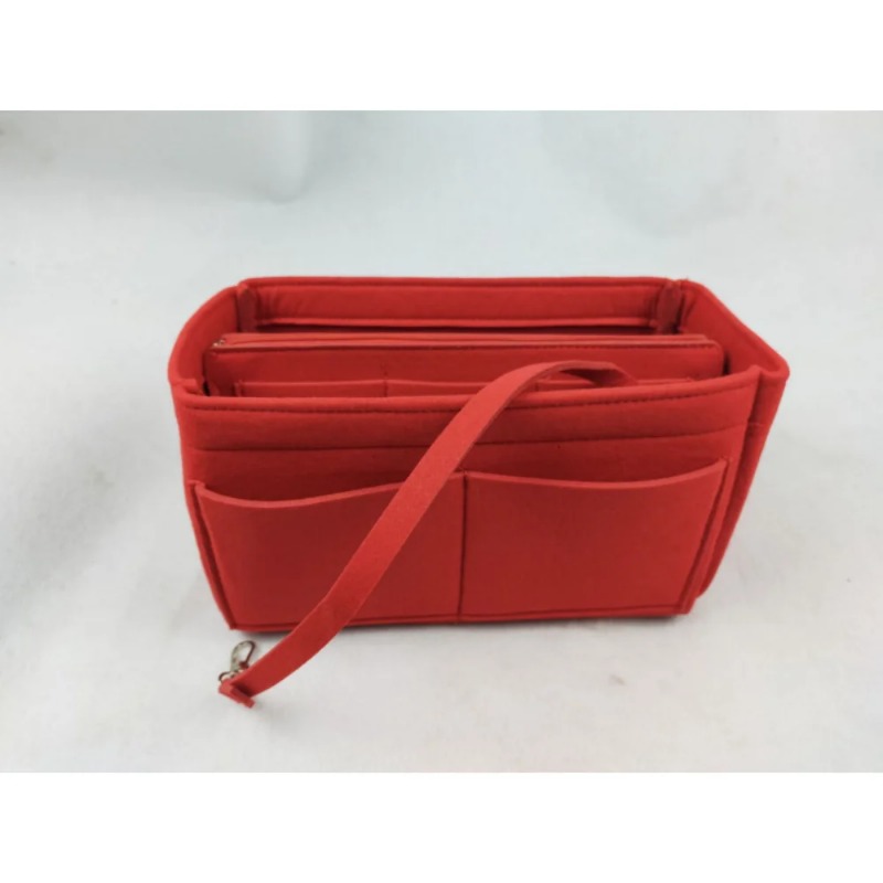 Purse Insert, Felt organizer with zipper,Bag in bag, Handbag Organizer Insert Bag Women Nylon