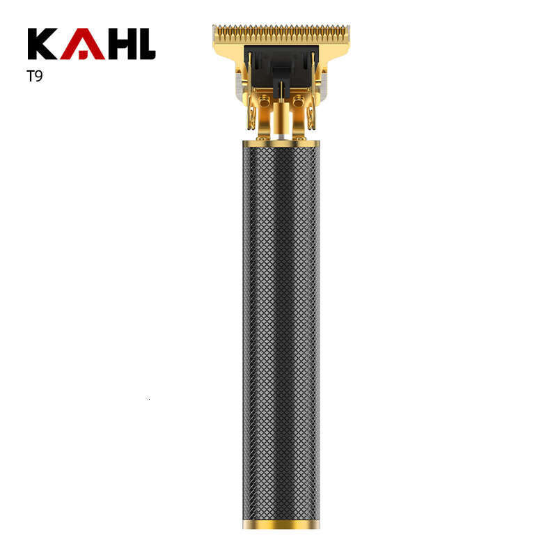 Professional Men's Cordless Hair Clipper with Zero Gap T-Shaped Knife Rechargeable Beauty Kit Beard Trimmer & Guide Comb-Gif
