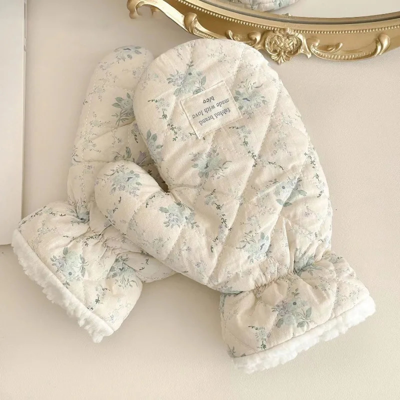 Korean Fashion Winter Gloves Womens Warm Elastic Knitted Gloves Full Finger Gloves Womens Crochet Korean Clothing 241107