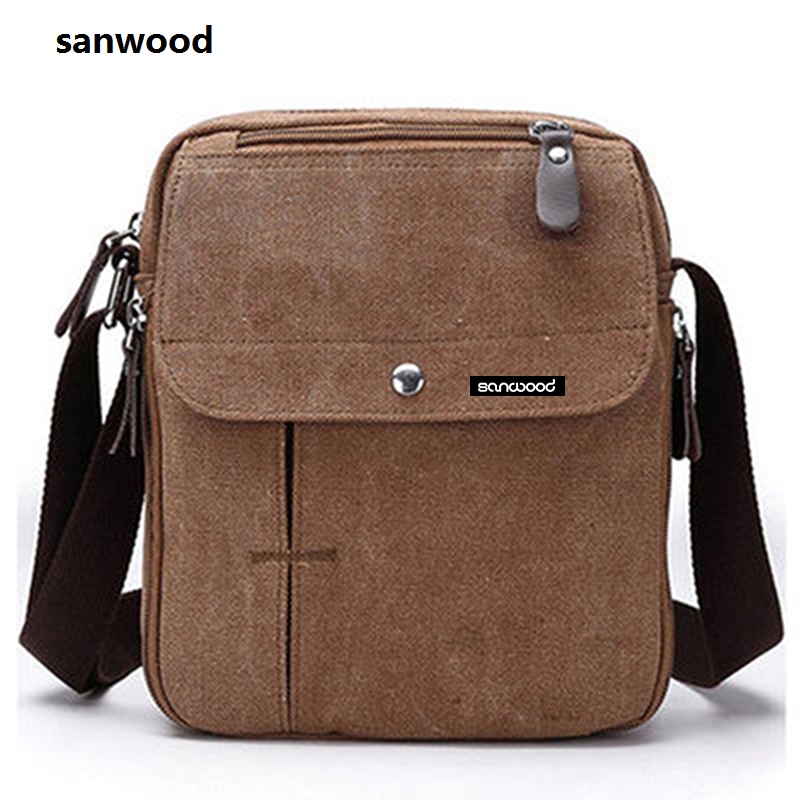 Hot New Travel Canvas Shoulder Bag Casual Crossbody Zipper Tote Handbag