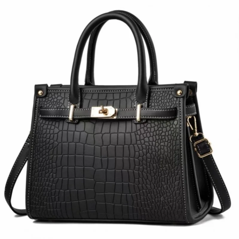 New Crocodile Pattern High Quality Crossbody Bag Soft Leather Luxury Handbags Elegant Bags New Direct Selling Women's Bag
