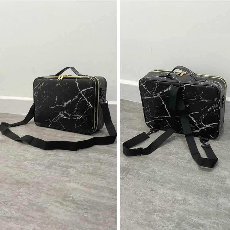 ly arrived large-scale multi story professional makeup bag with nail patterns and semi permanent toolbox makeup bag in 241106