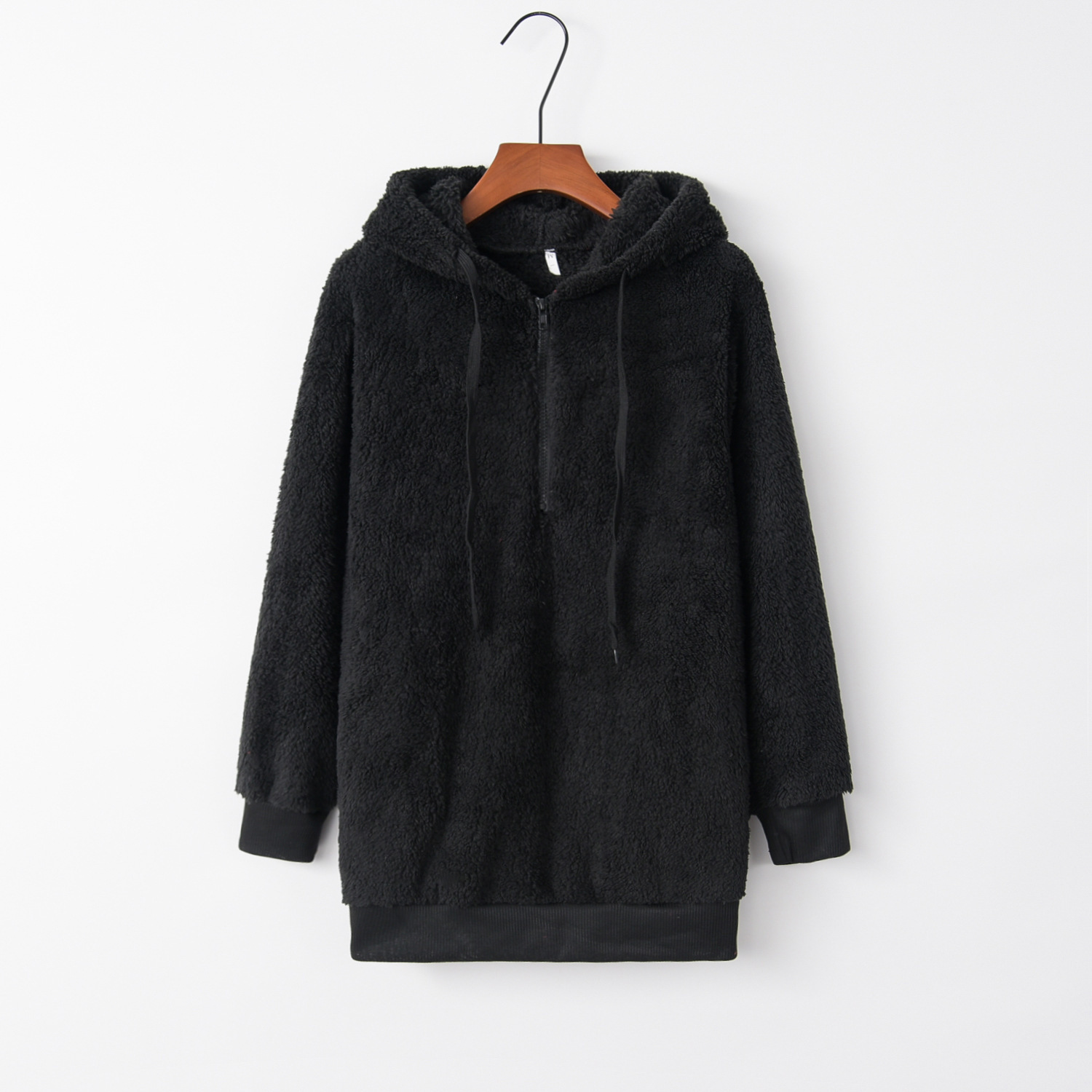 New long sleeved hooded solid color women's hooded jacket designer trendy hoodie fashionable T-shirt
