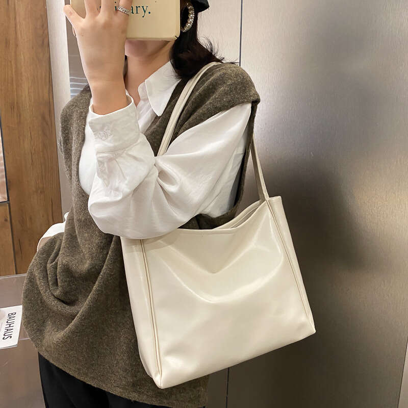 Autumn Big Women's 2020 New Trendy Fashionable Tote Simple and Elegant Large Capacity Shoulder Casual Crossbody Bag