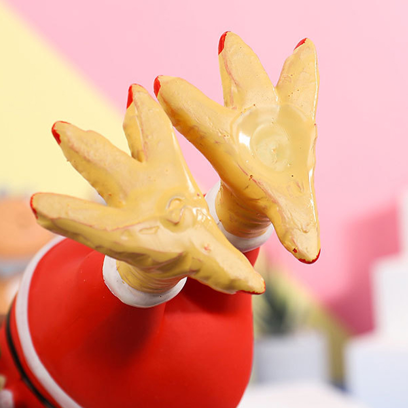 Stock Sustainable Screaming Chicken Santa Claus Pet Vocal latex Toys Bite Resistant Soft Dog Toy Rubber