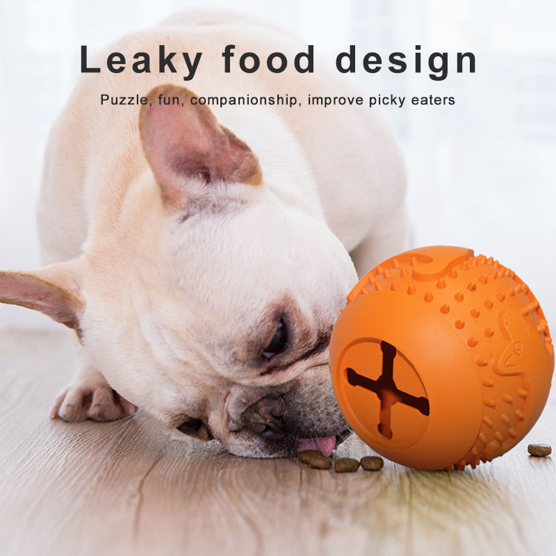 Thinkerpet Dog Toy Feeder Inspires Intelligence Bite Resistant Pet Treat Food Toy Chew Ball