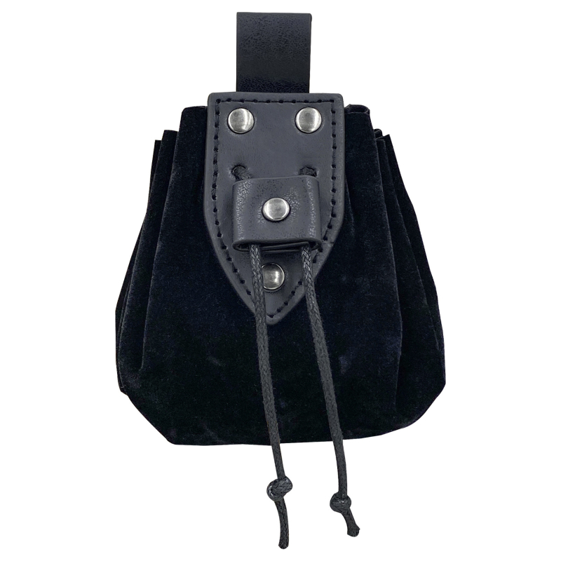 zxx Medieval Renaissance Belt Bag Celtic Viking Coin Pouch Steampunk Drawstring Purse Viking Style Pu Leather Pocket Bag