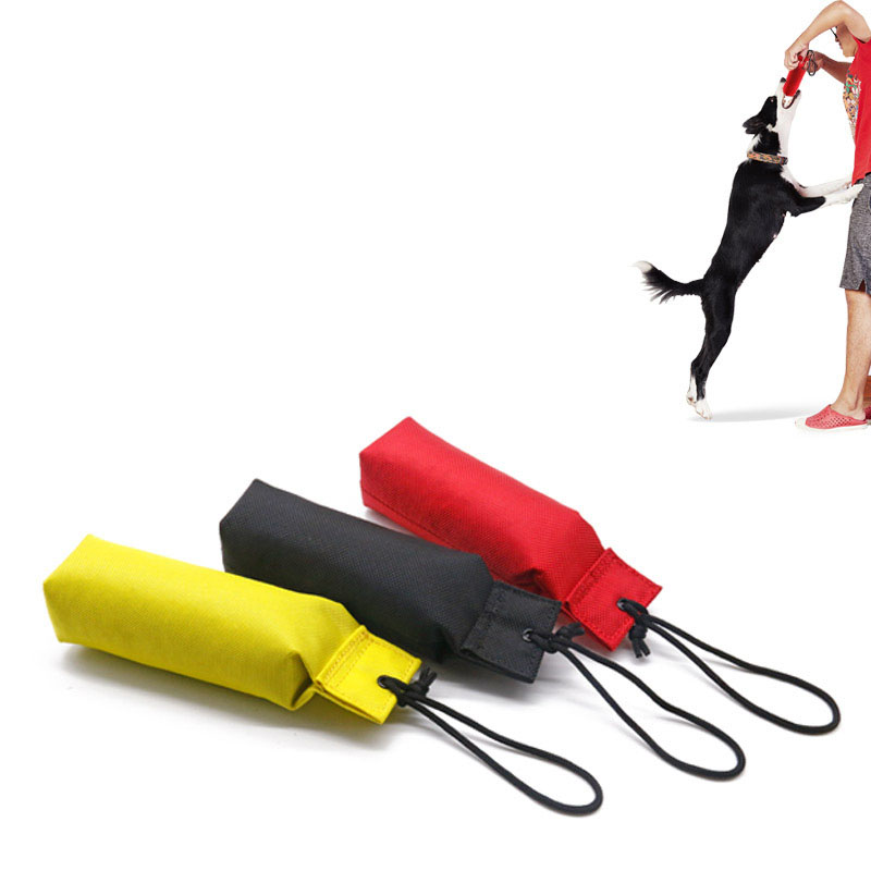 High Quality Pet Canvas Chew Toy Hunting Dog Training Tool Weighted Bumper For Easy Throwing Readily Holds Game Scent