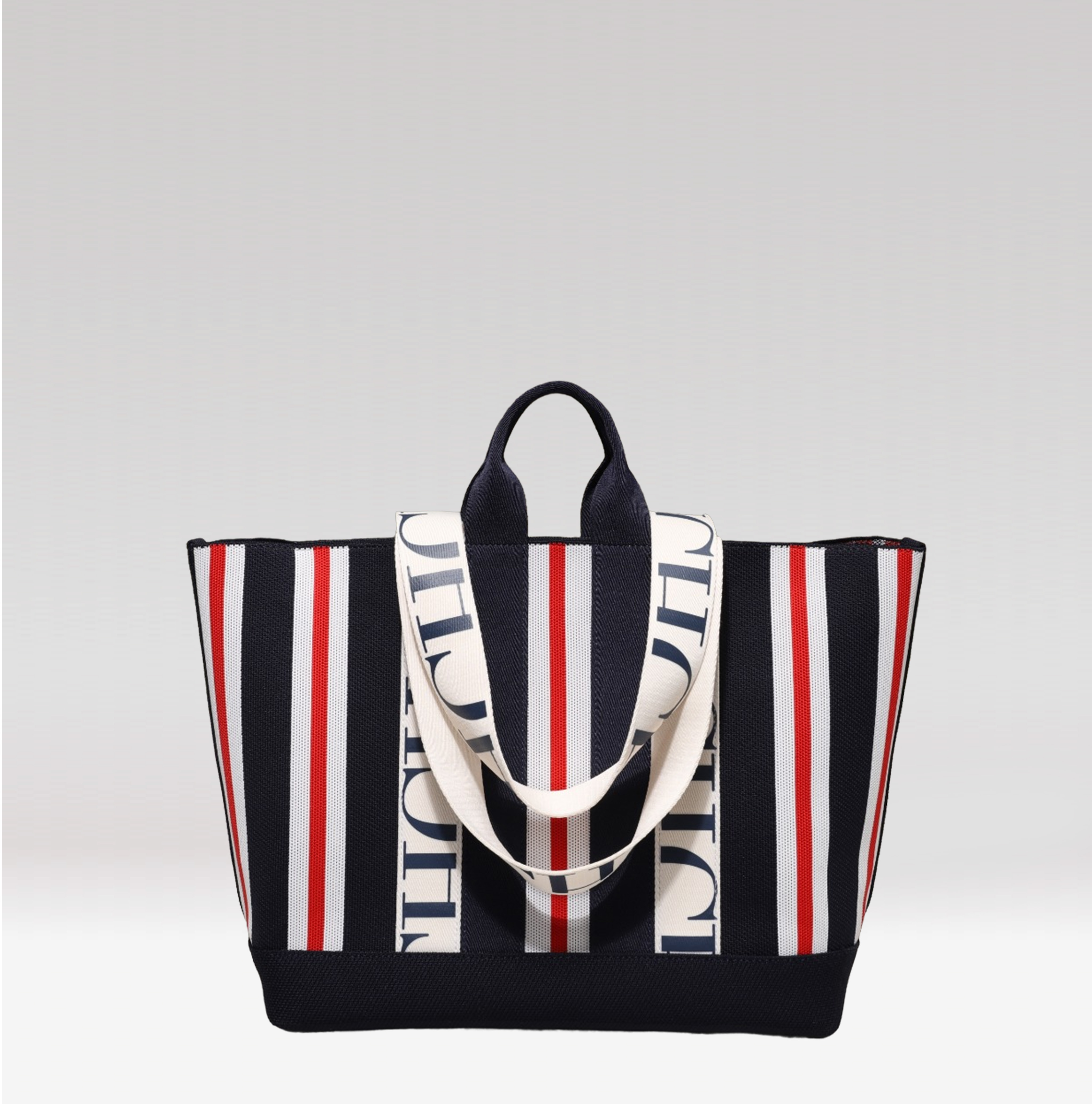 Large Capacity Women Material Shopping CHHC Holiday Handbag New Fashion Classic Retro Stripe Decoration Shoulder Bag designer bag