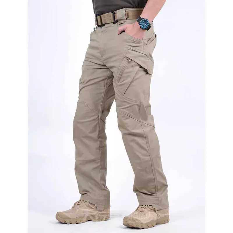 Consul IX9 Tactical Pants Mens Stretch 7-Pocket Military Enthusiast Pants Outdoor Work Pants Straight Tube Training Pants LX241107