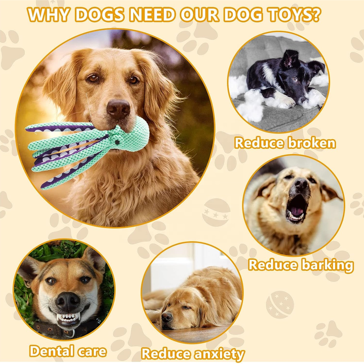 OF Wholesale Pet Toys Soft Stuffed Plush Pet Chew Toys Squeaky Dog Toys