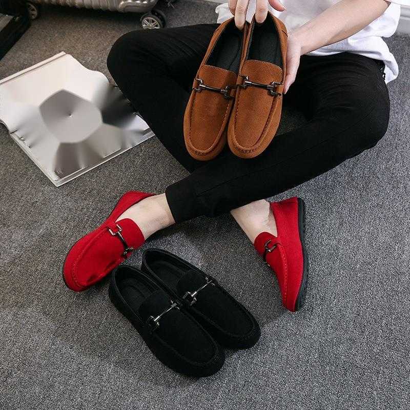 Social Guy Shoes Spring and Autumn New Board Shoes Mens Korean Fashion Student Shoes Lazy Shoes Casual Fashion Shoes