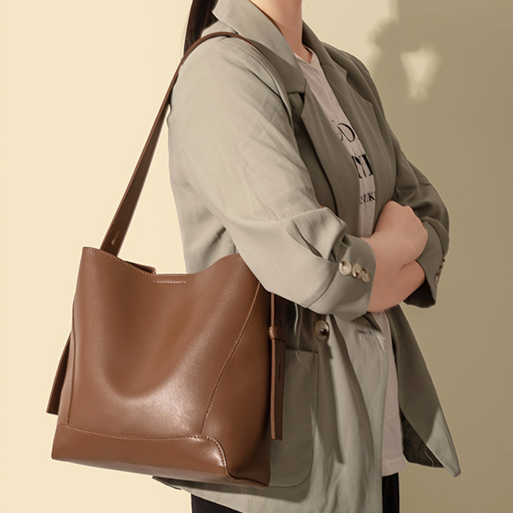 Luxury Handbag for Women Bucket Bag Fashion Shoulder Crossbody Bags Large Capacity PU Leather Tote Bag 2024 Laides Messenger Bag