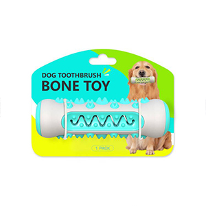 Pingshun medium and large dogs use Tough and durable New Bone Shaped Cleaning Teeth Dog Bite Toothbrush Pet Toys