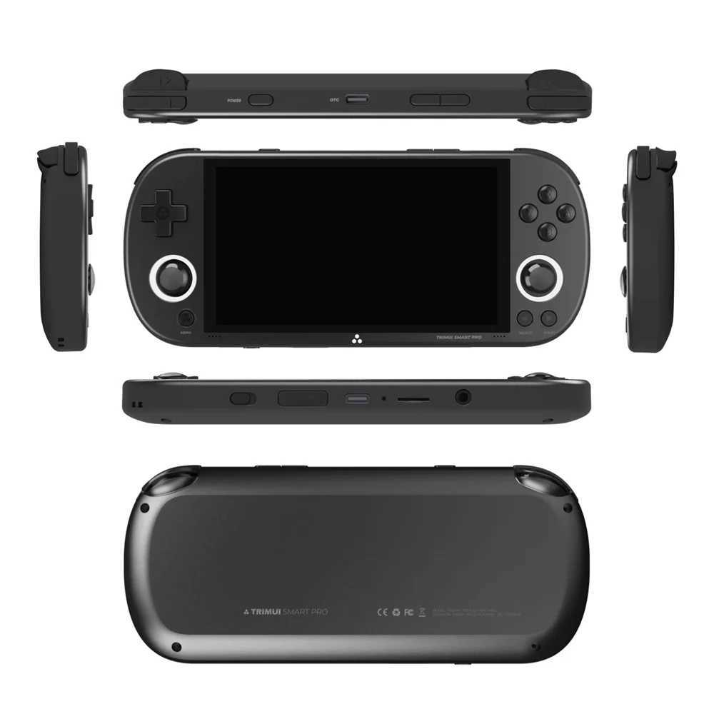 Retro video game console Tricoo Smart Pro handheld game 4.96-inch IPS Sn Linux system joystick RGB lighting Smartpro 2024 new Y241107