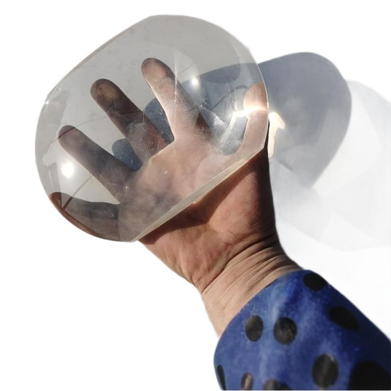 Alien lens flashlight optical glass spotlight stage light lens tempered glass lens k9
