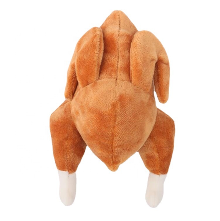 Chicken leg plush squeak chew interactive sound pet dog toys