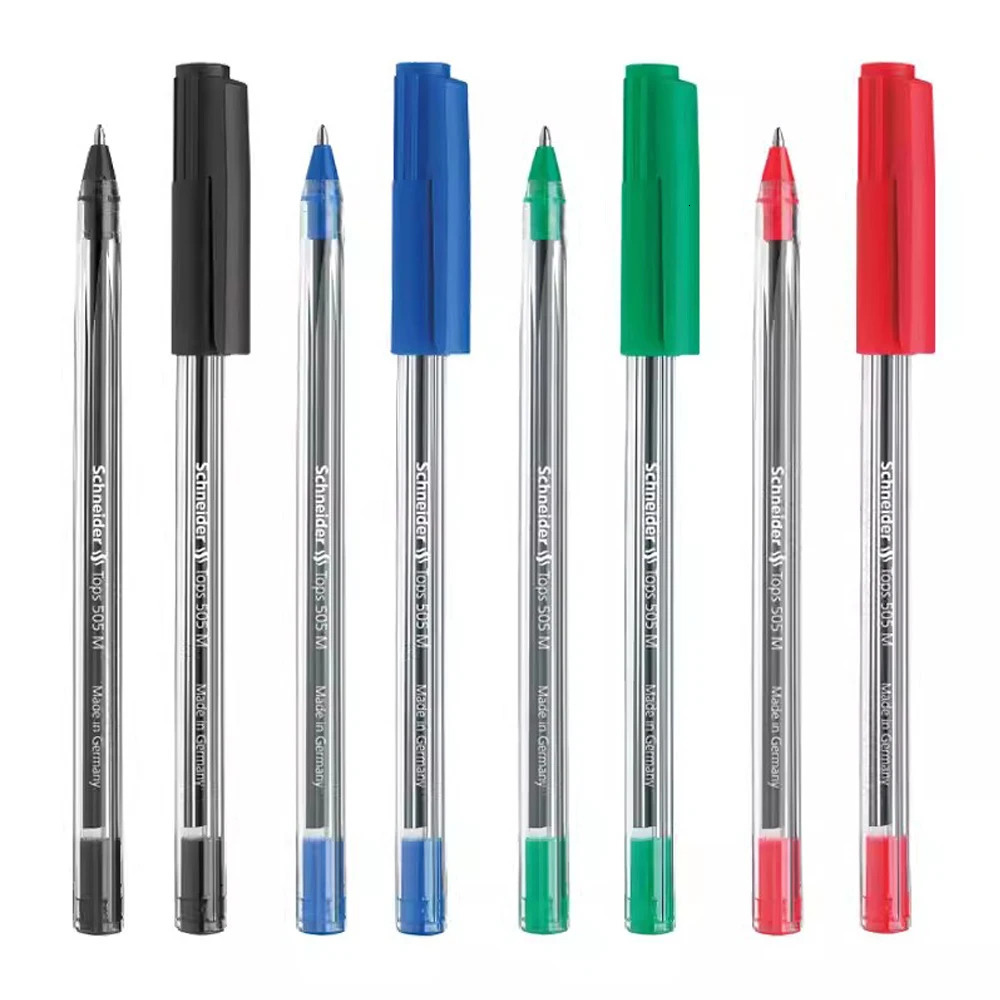 10 German Schneider Ballpoint pens 505M large capacity gel pens Office writing 0.7mm school stationery 241106